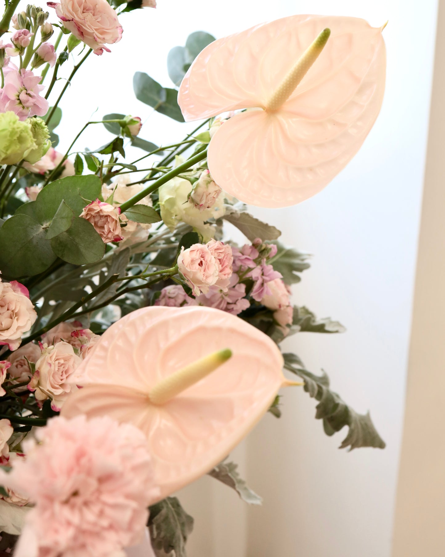 Lucky Pink Flower Stand