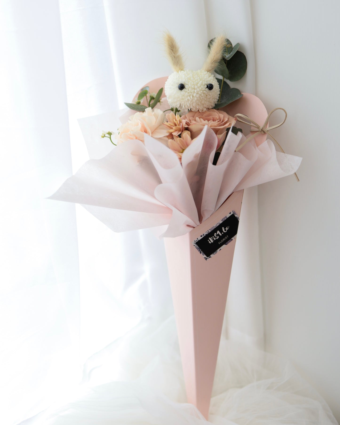 Smiley Rabbit Bouquet