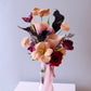 Korean Style Bridal Bouquet with Silk Flowers 韓式絲花花球
