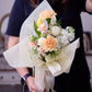 (Early Bird Offer 早鳥優惠) Mother's Day Fresh Flower Table Vase with Carnation & Tulip 母親節康乃馨鬱金香鮮花座檯小瓶花