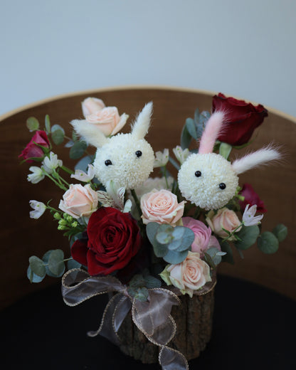 Sweetie Rabbit Flower Box